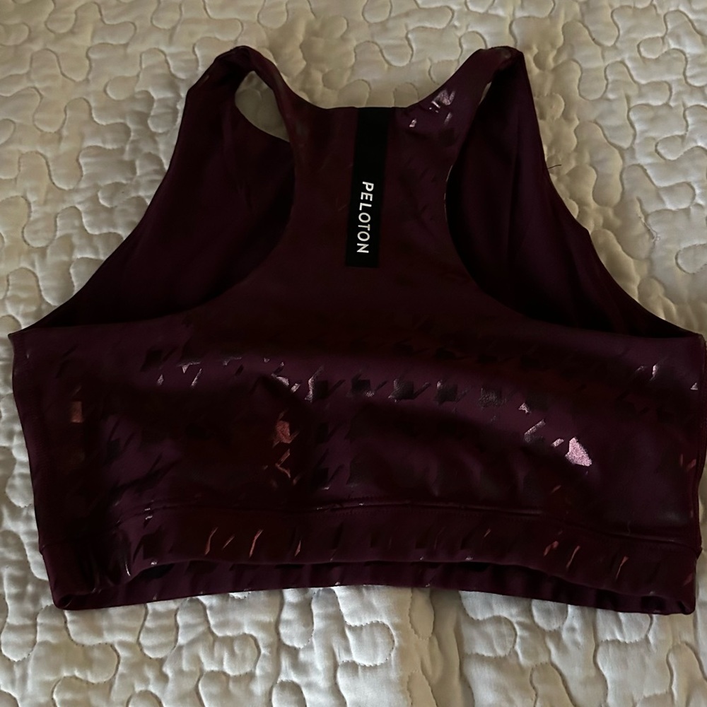 Peloton Deep Purple Activewear Top